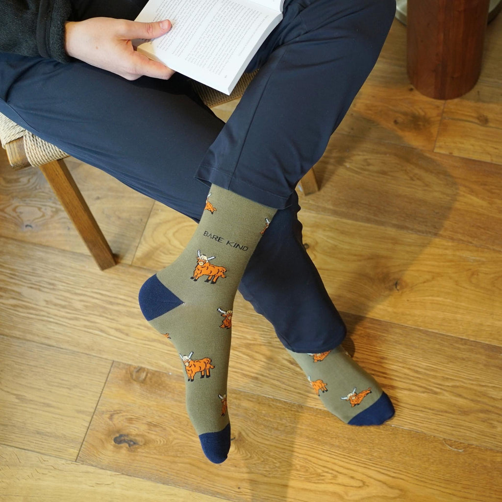 Farm Animals Bundle of 3 Bamboo Socks