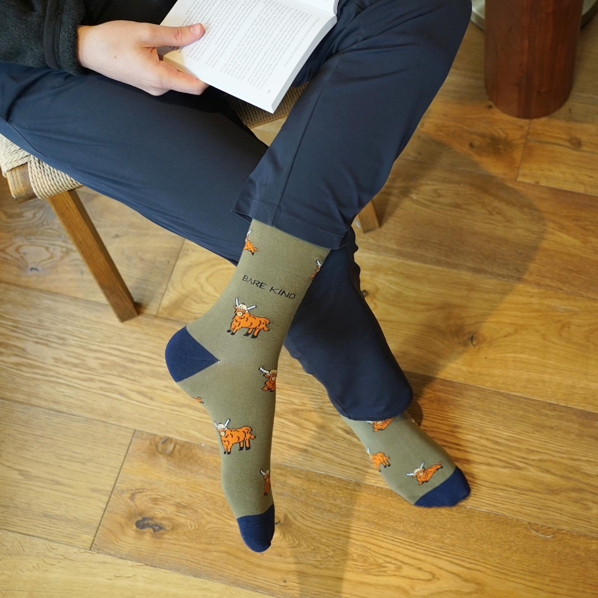 Farm Animals Bundle of 3 Bamboo Socks