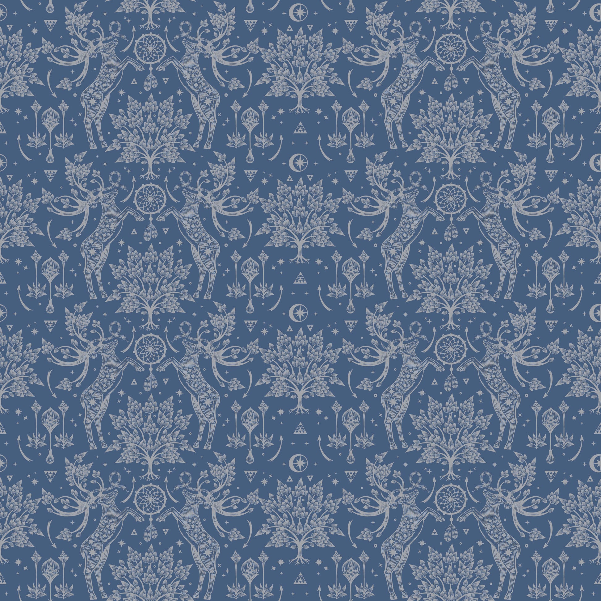 Scandi Deer Wallpaper