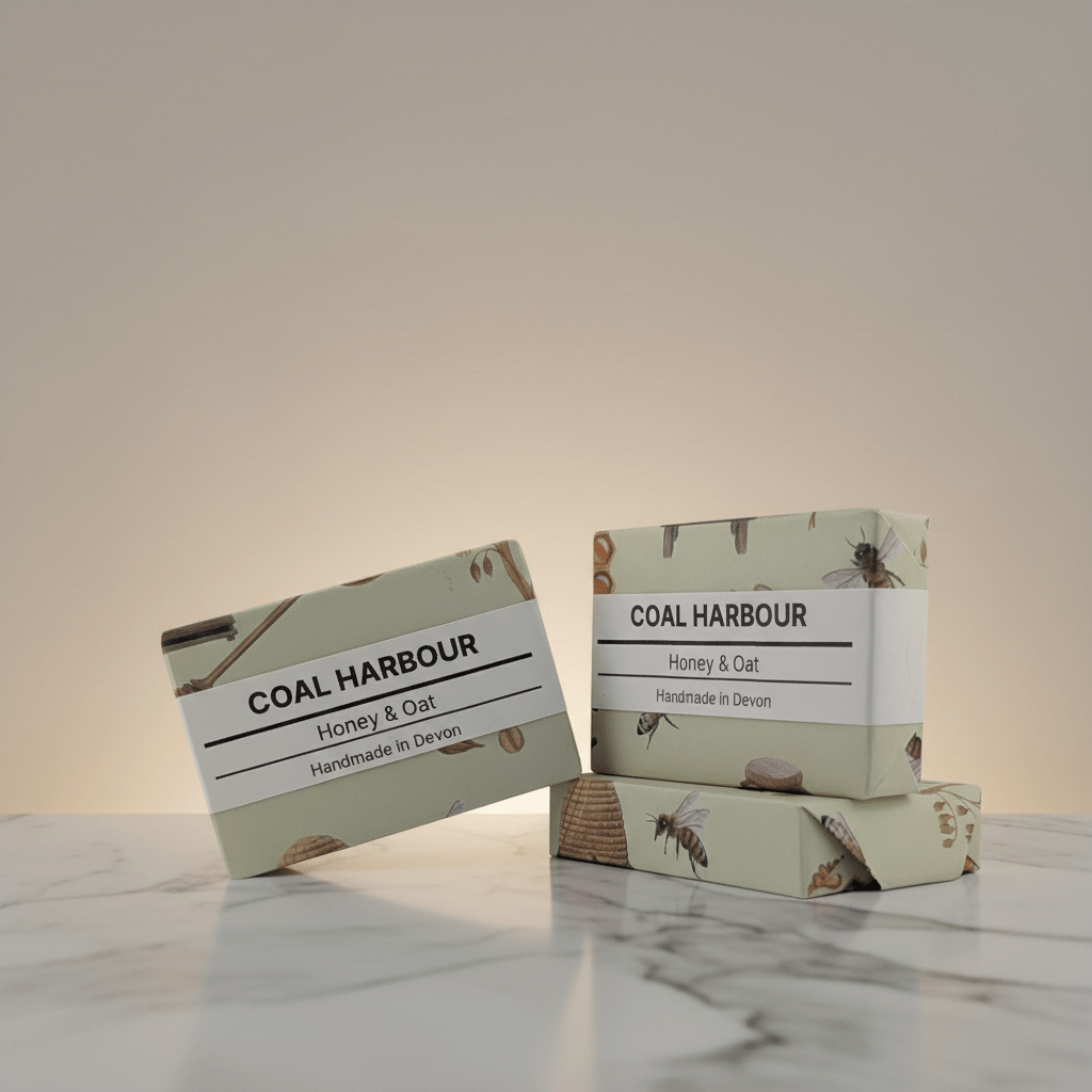 Honey and Oat Natural Soap Bar 100g