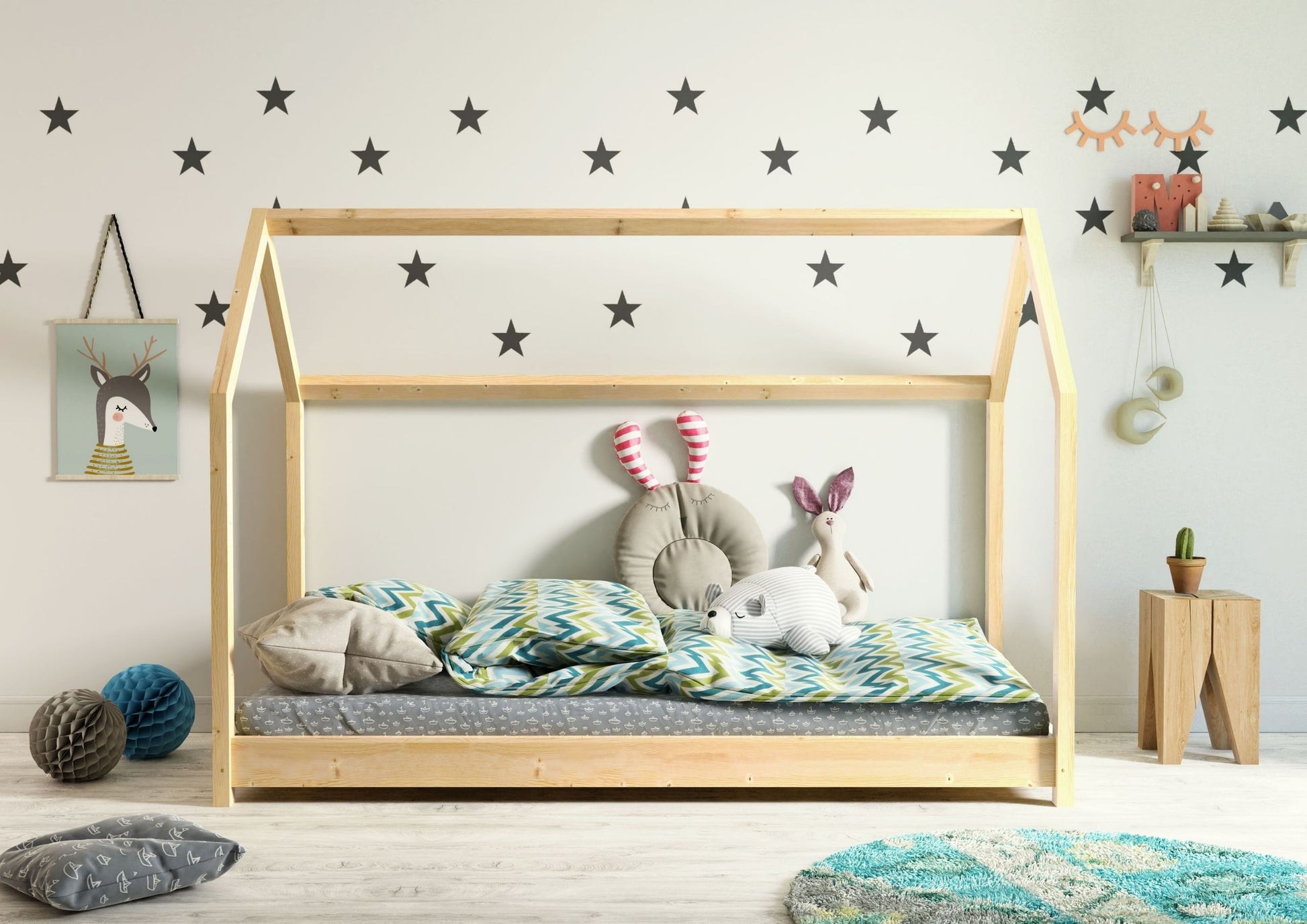 House Bed Bella - Natural