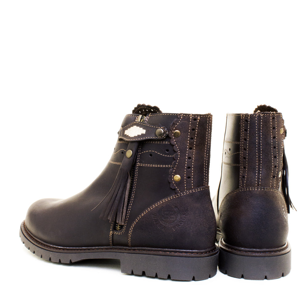 Hudson Ankle Boots in Chocolate