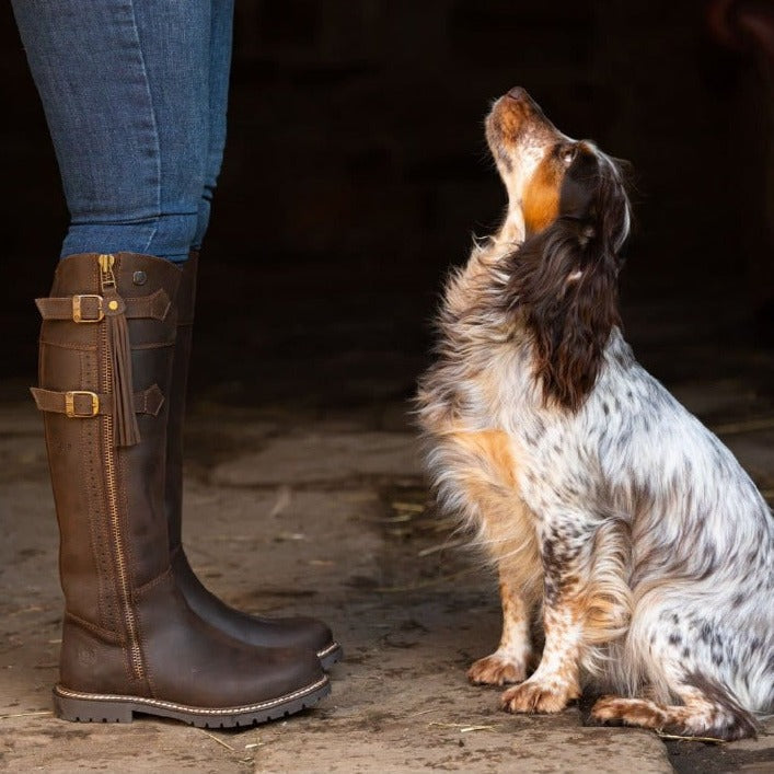 Storm Waterproof Boots in Chocolate