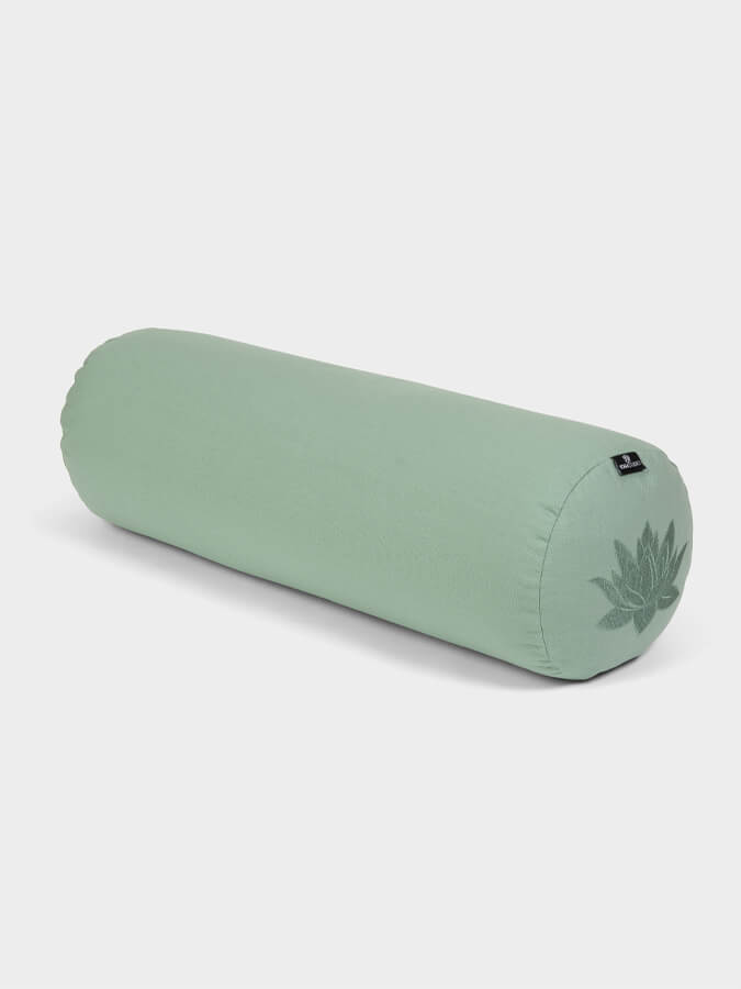 Organic Cotton Buckwheat Lotus Meditation Bolster Cushion