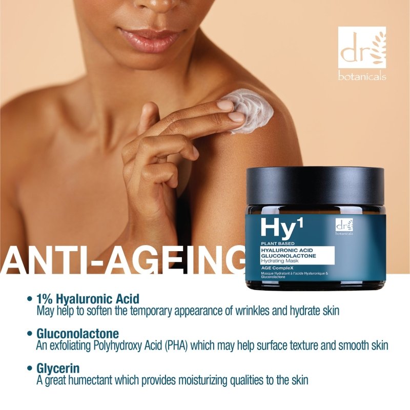 Hyaluronic Acid and Gluconolactone Hydrating Mask 60ml