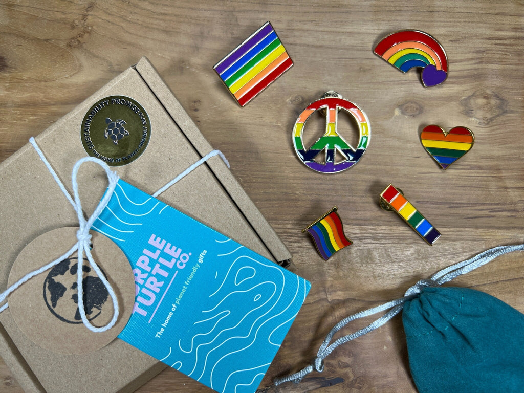 Rainbow Pride Badge Gift Set of 6