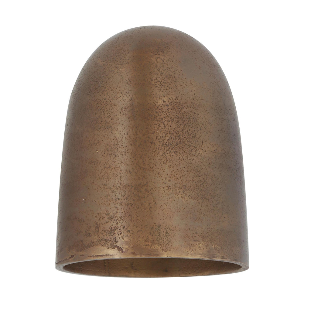 Antique Brass Mast Down Light Wall Sconce