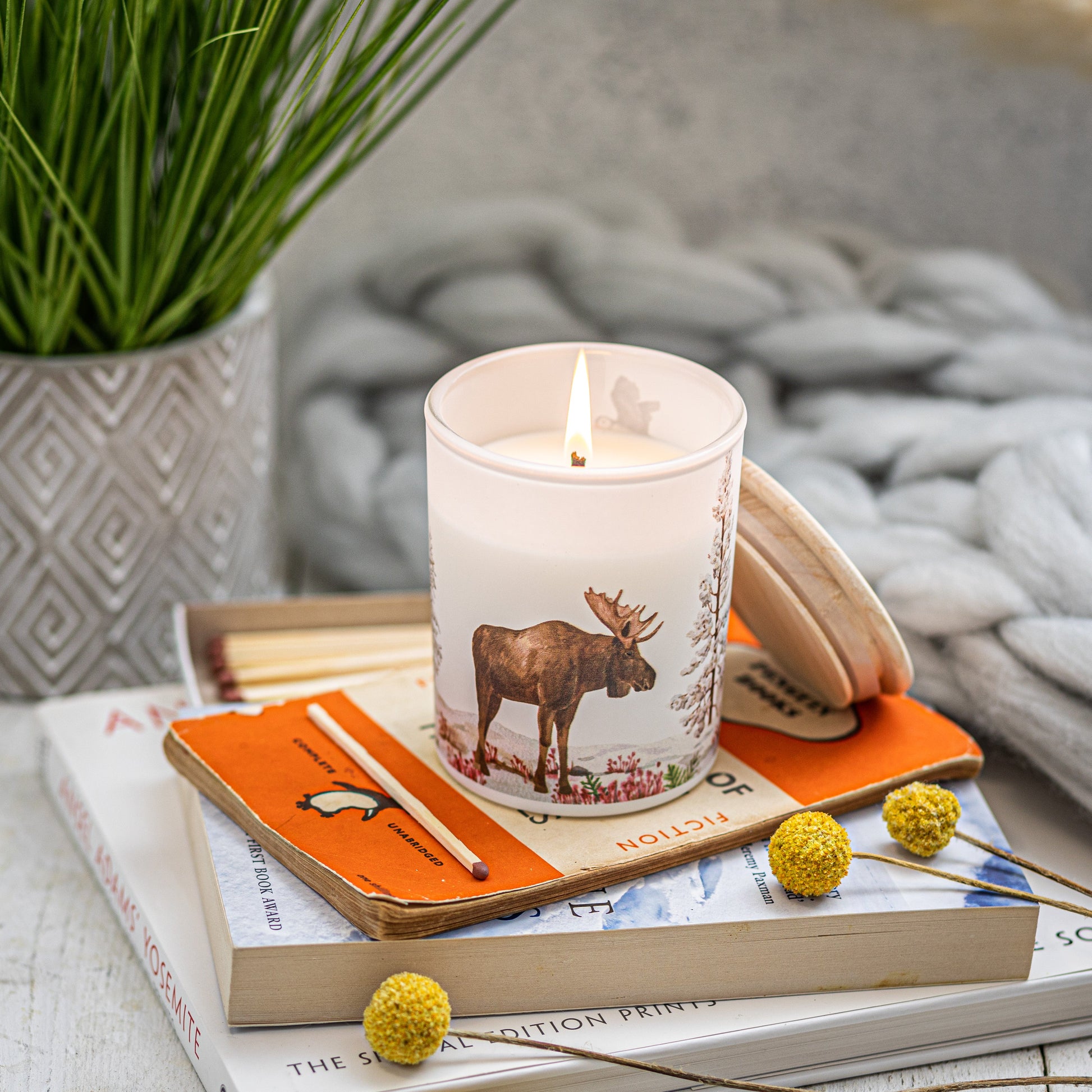 Vegan Scented Candle Soothing Tundra