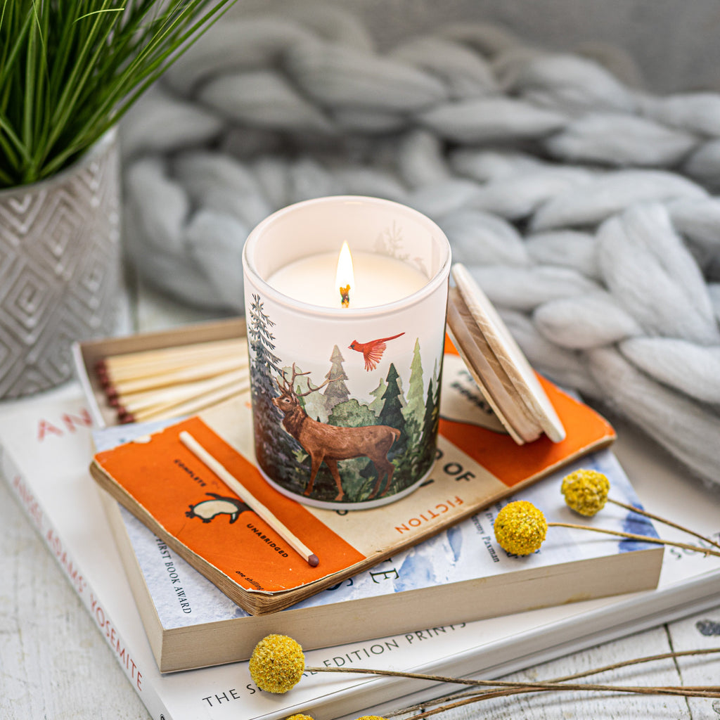 Vegan Scented Candle Purifying Forest