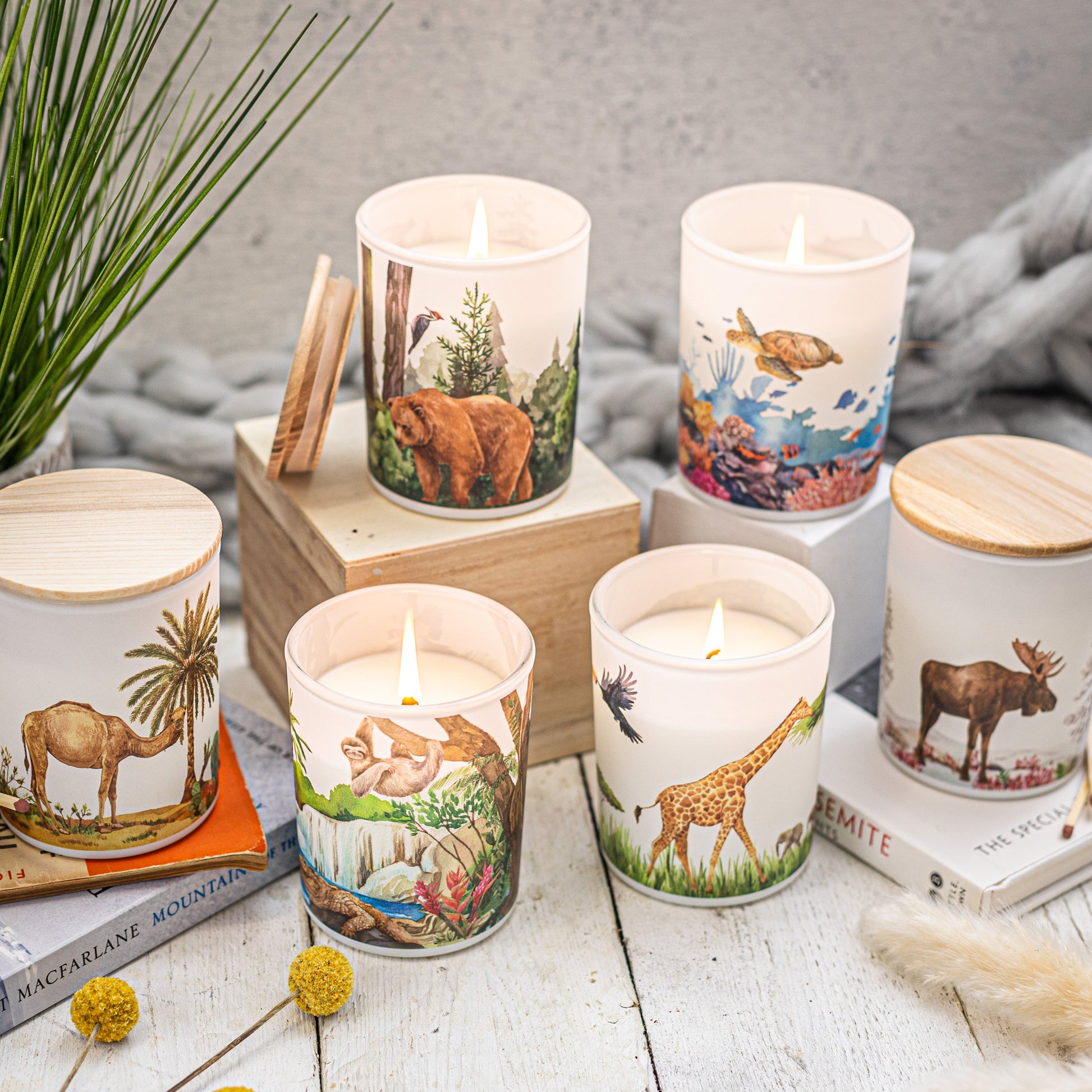 Warming Desert Vegan Scented Candle