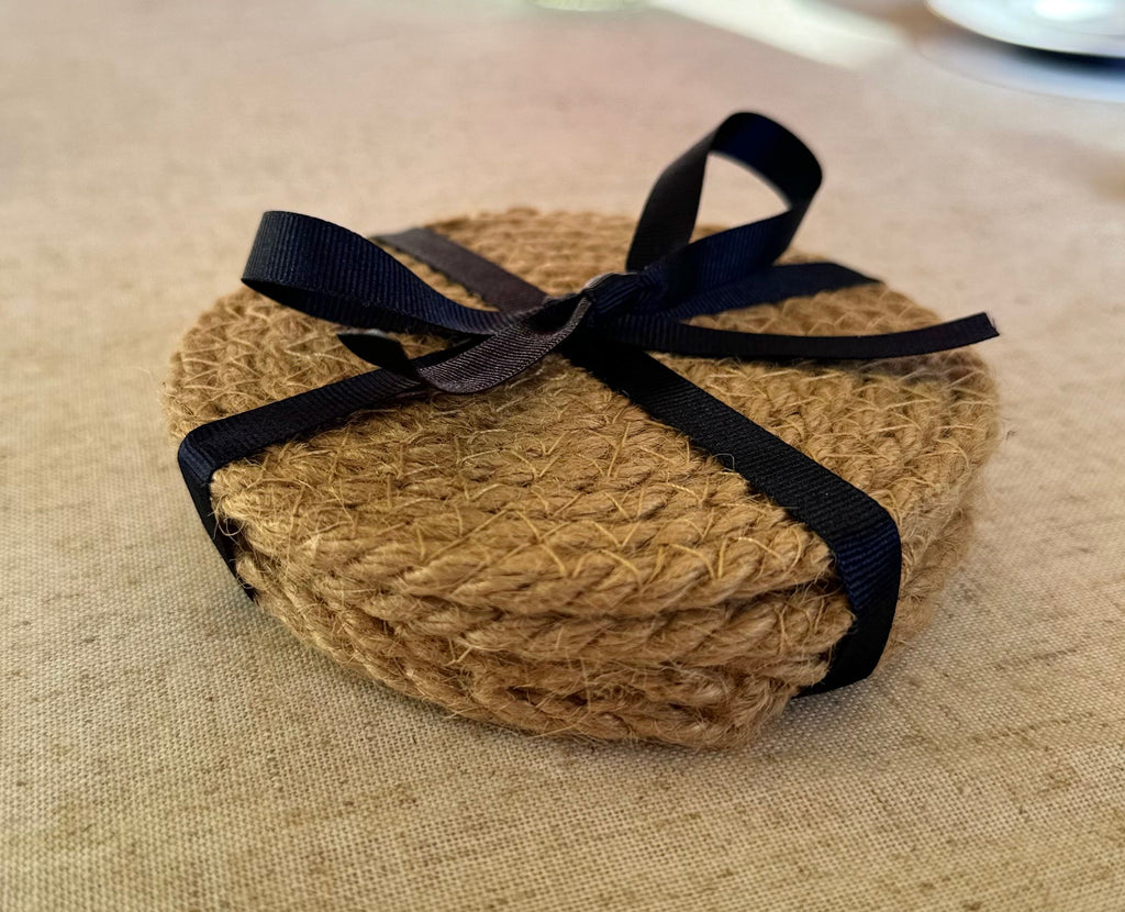 Seagrass Coasters - Neutral  (Set of 4)