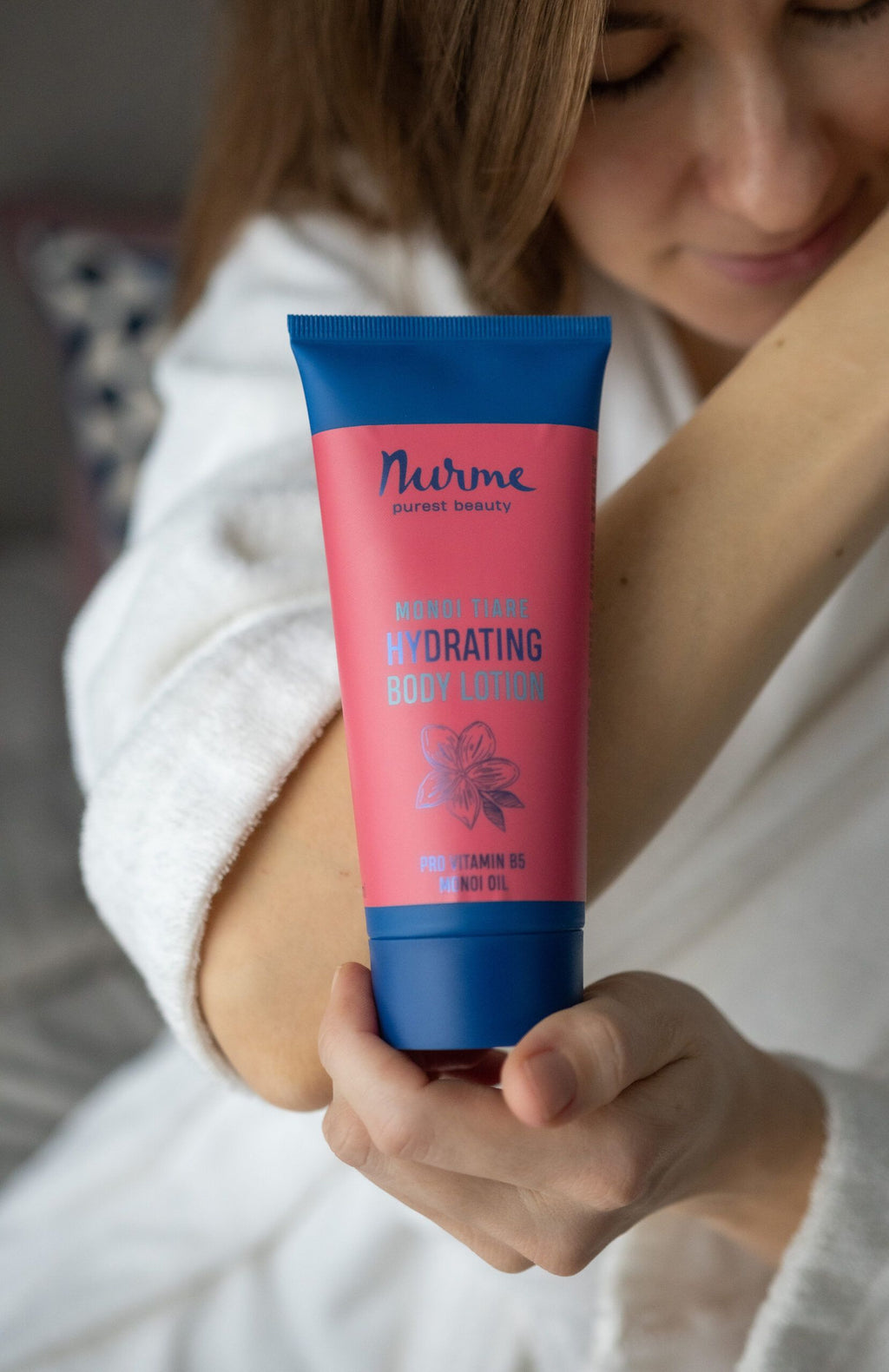 Exotic Monoi Gift Set – Nourishing Hand Cream & Body Milk by Nurme at www.brixbailey.com