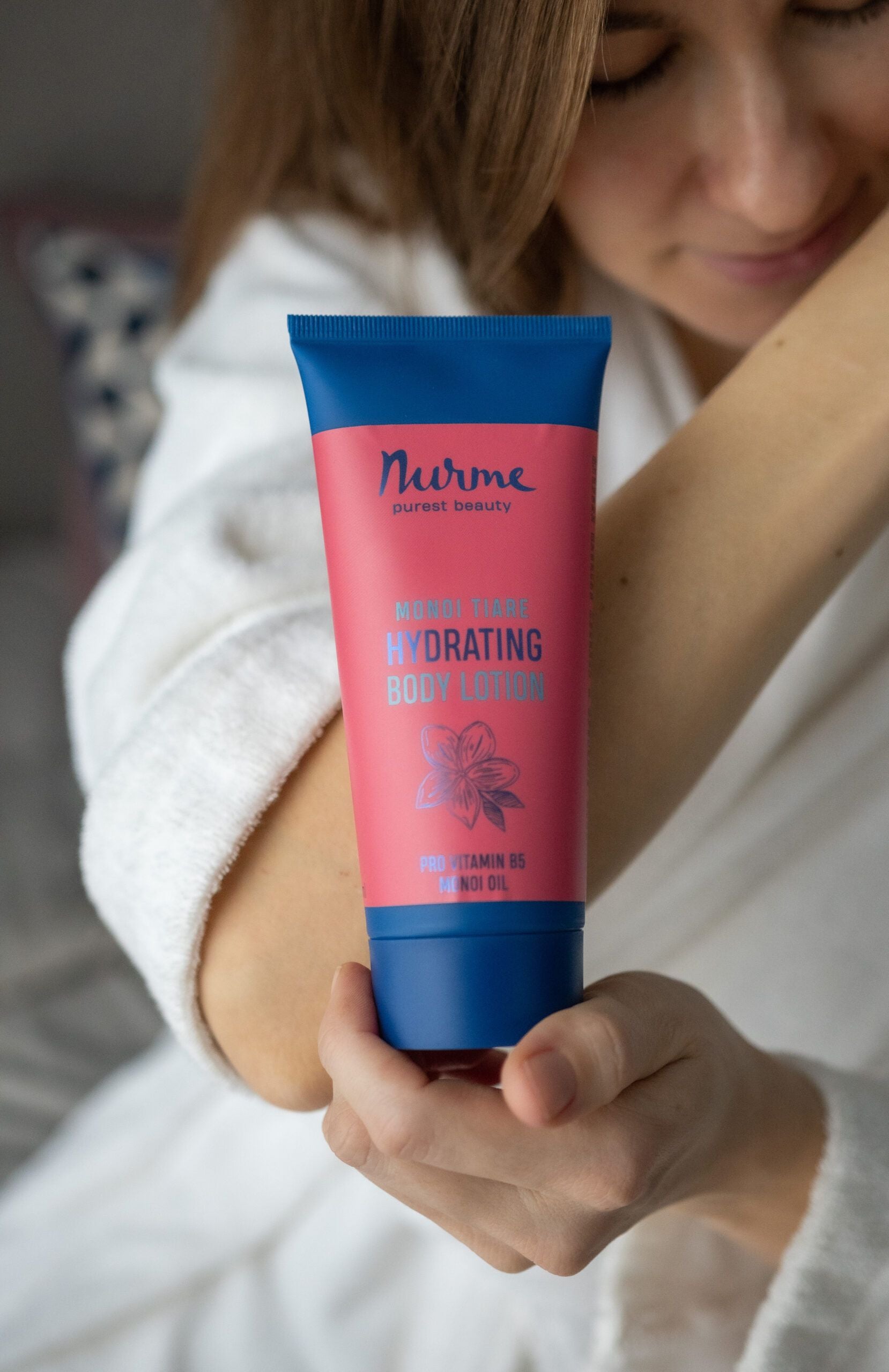 Exotic Monoi Gift Set – Nourishing Hand Cream & Body Milk by Nurme at www.brixbailey.com