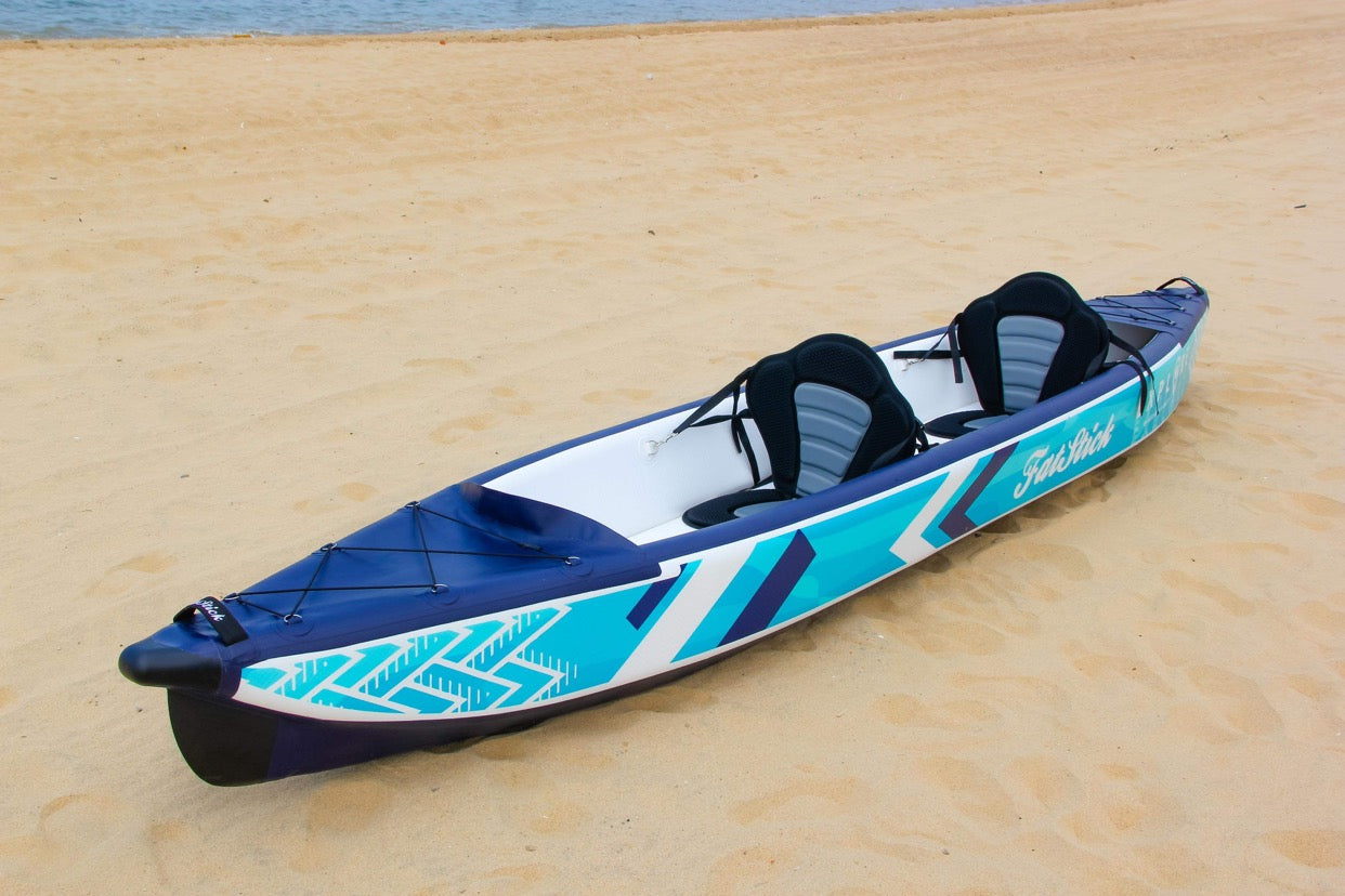Inflatable 1 and 2 Person Drop Stitch Kayak Package