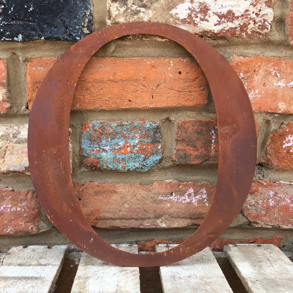 Rustic Metal Letters and Numbers 5 inch and 12 inch for Home and Garden Decor