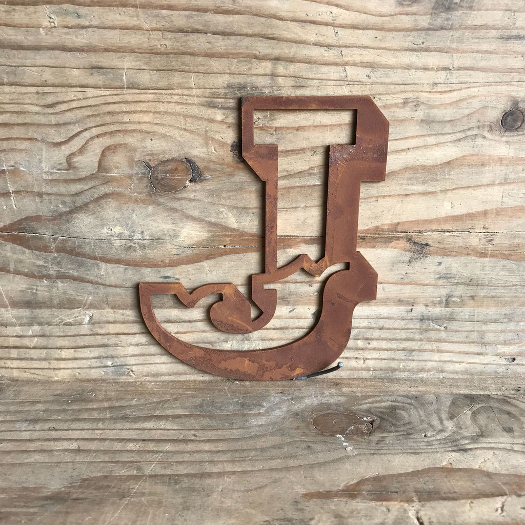 Rusty 5 Inch Carnival Metal Letters A to Z