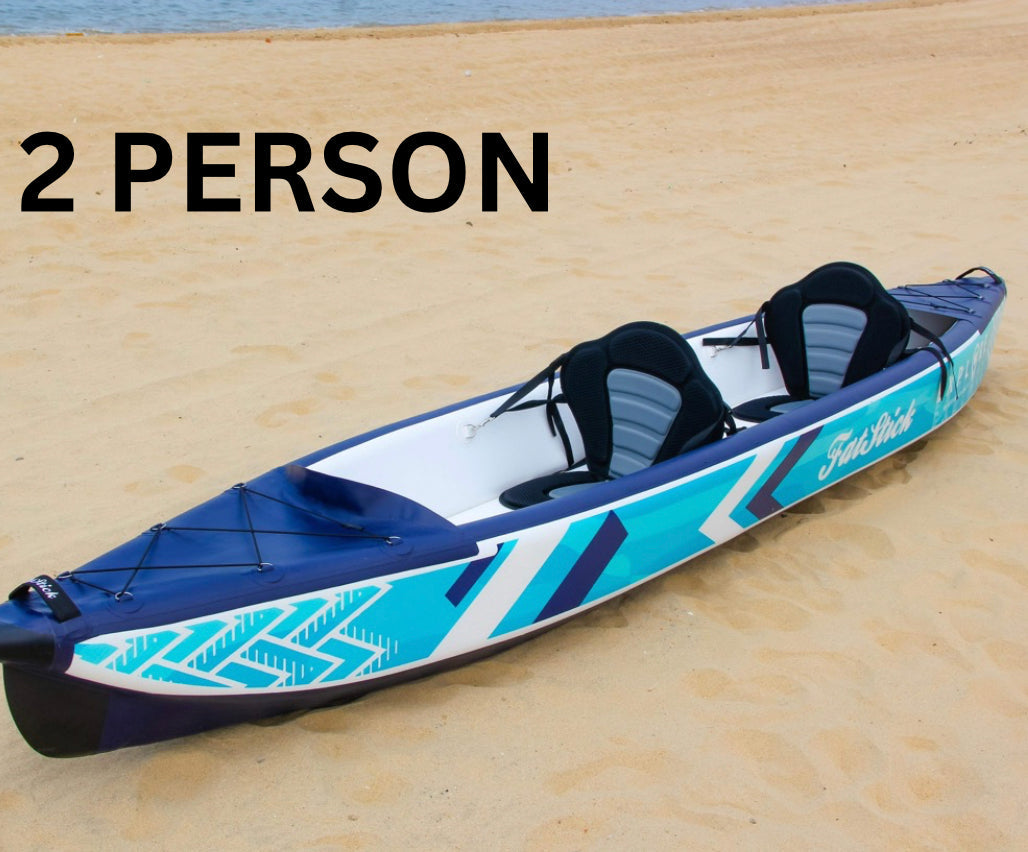 Inflatable 1 and 2 Person Drop Stitch Kayak Package