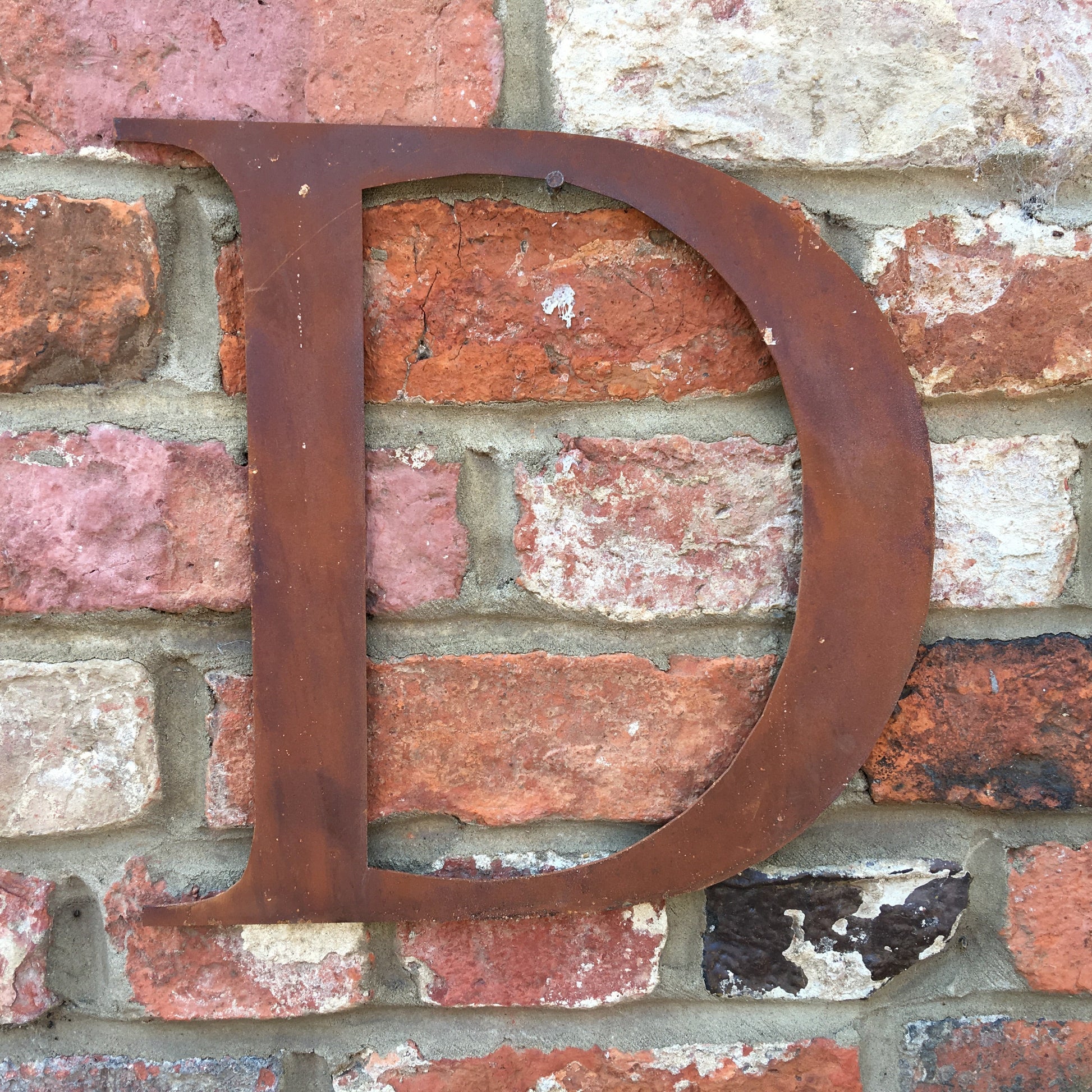 Rustic Metal Letters and Numbers 5 inch and 12 inch for Home and Garden Decor