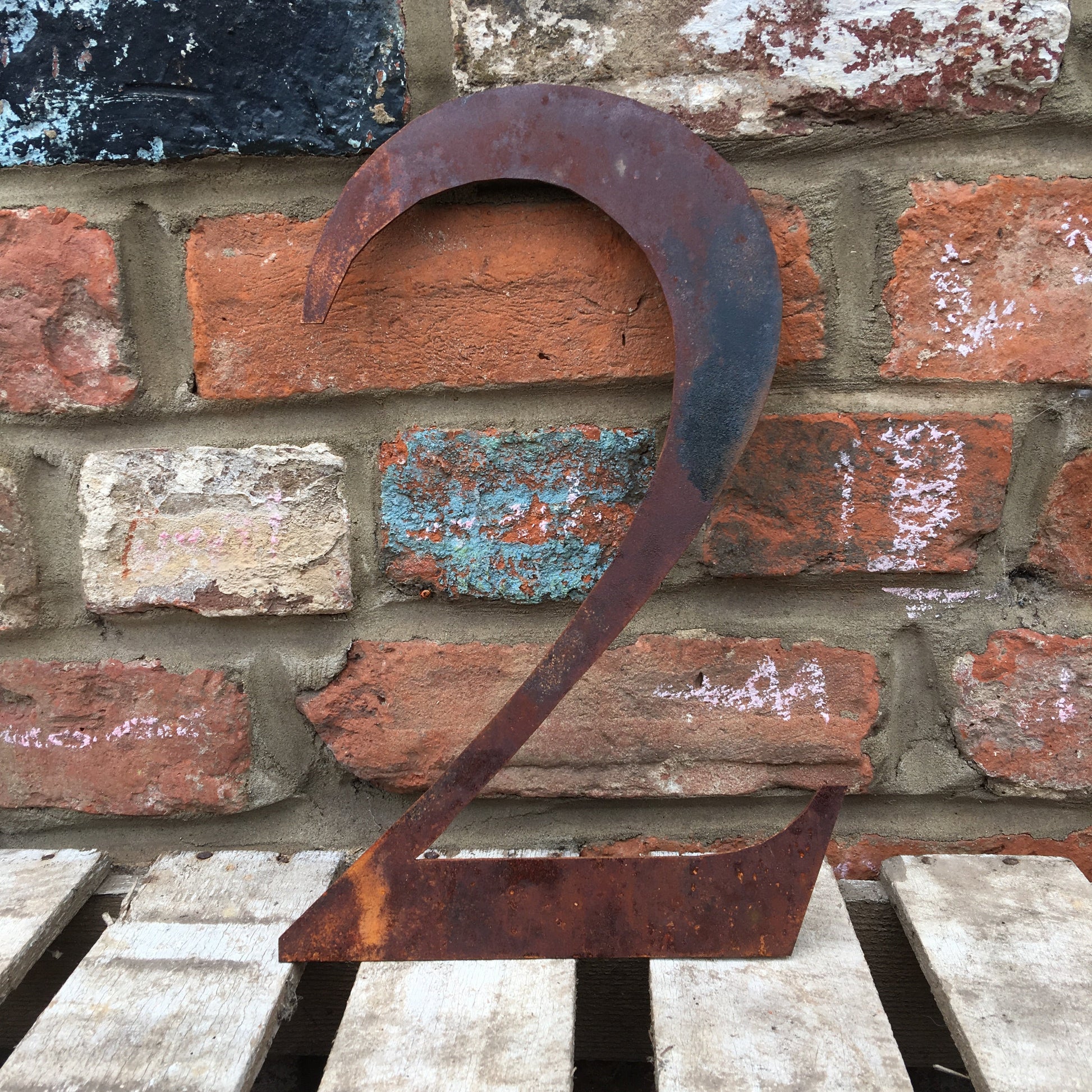 Rustic Metal Letters and Numbers 5 inch and 12 inch for Home and Garden Decor