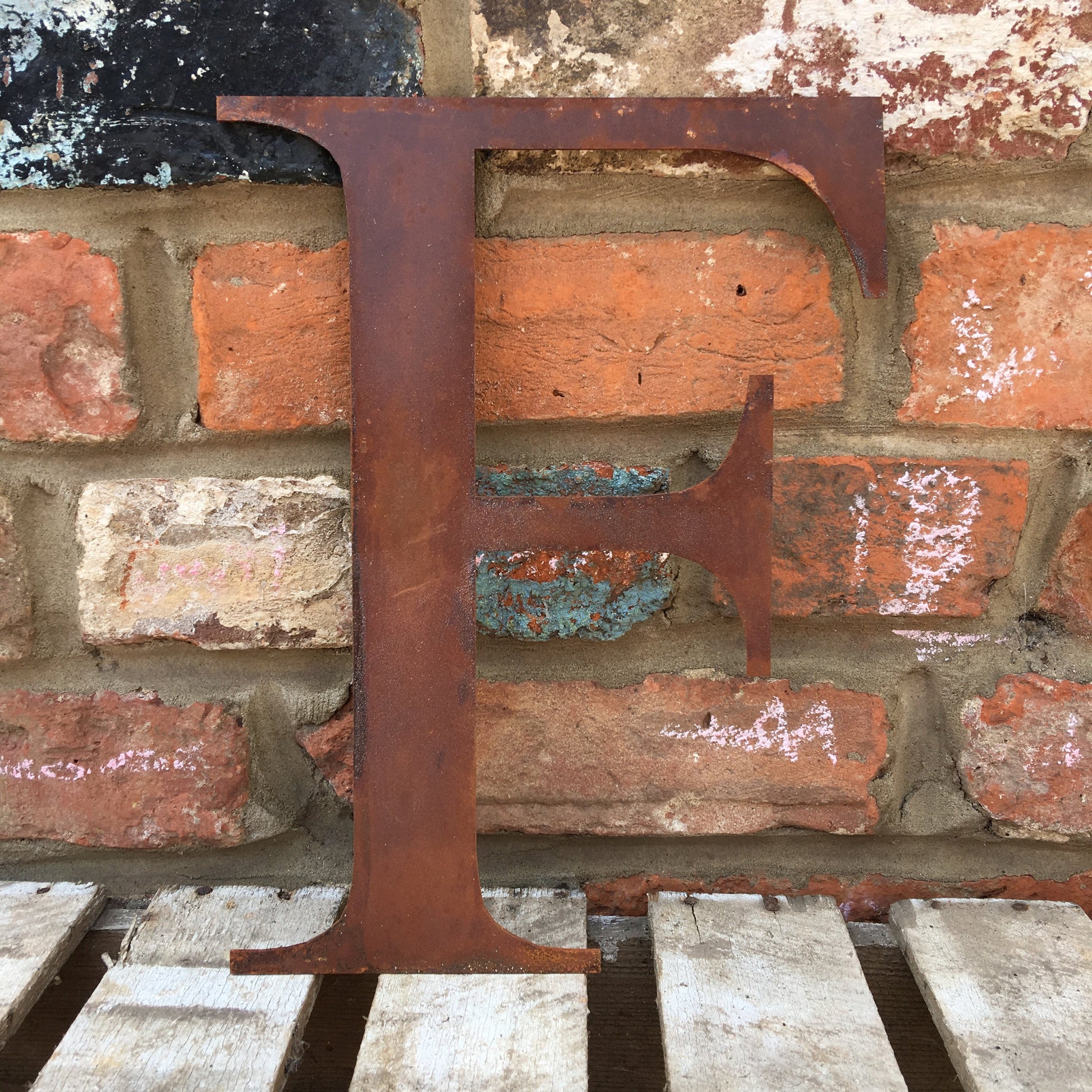 Rustic Metal Letters and Numbers 5 inch and 12 inch for Home and Garden Decor