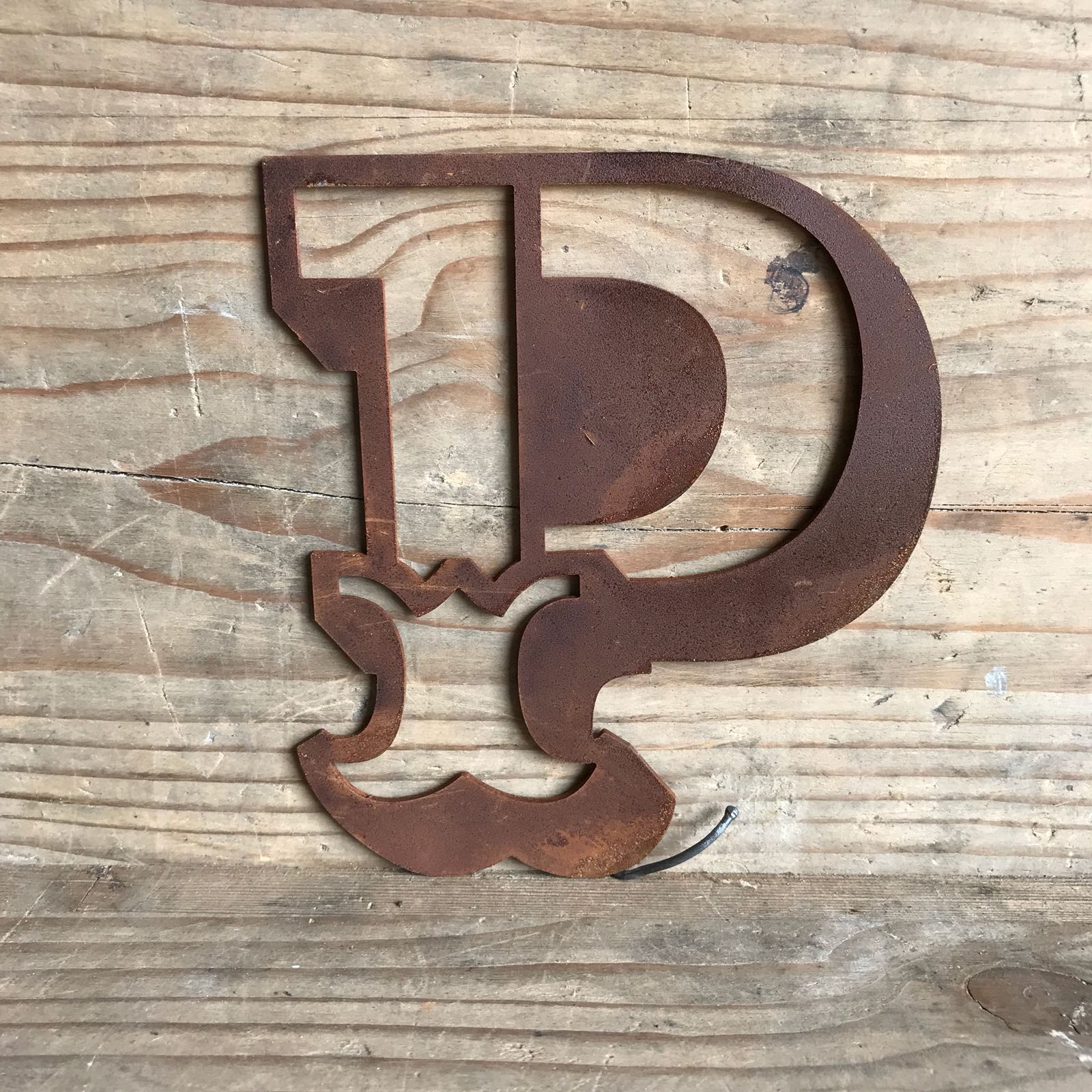 Rusty 5 Inch Carnival Metal Letters A to Z