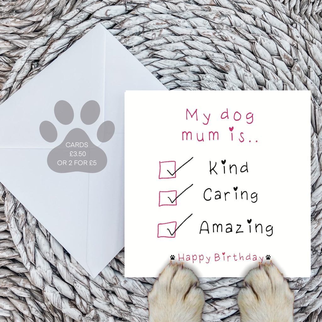 My Dog Mum Is Card
