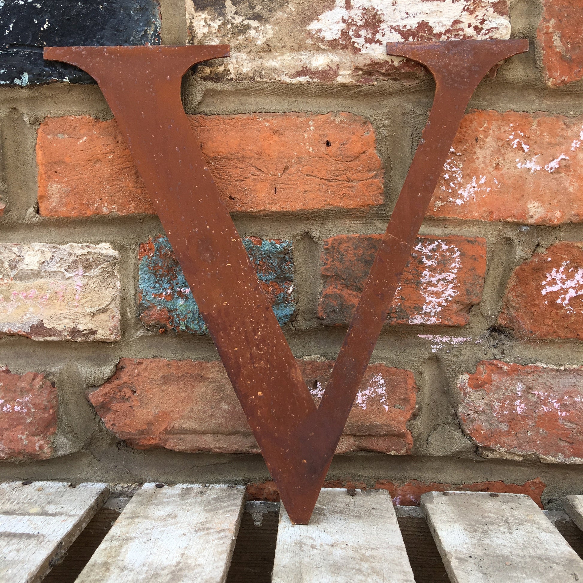Rustic Metal Letters and Numbers 5 inch and 12 inch for Home and Garden Decor