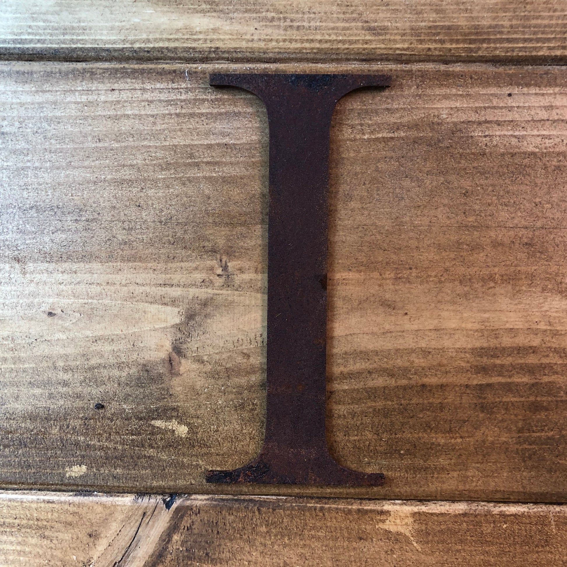 5 Inch Rusty Metal Alphabet Letters and Numbers A-Z 0-9