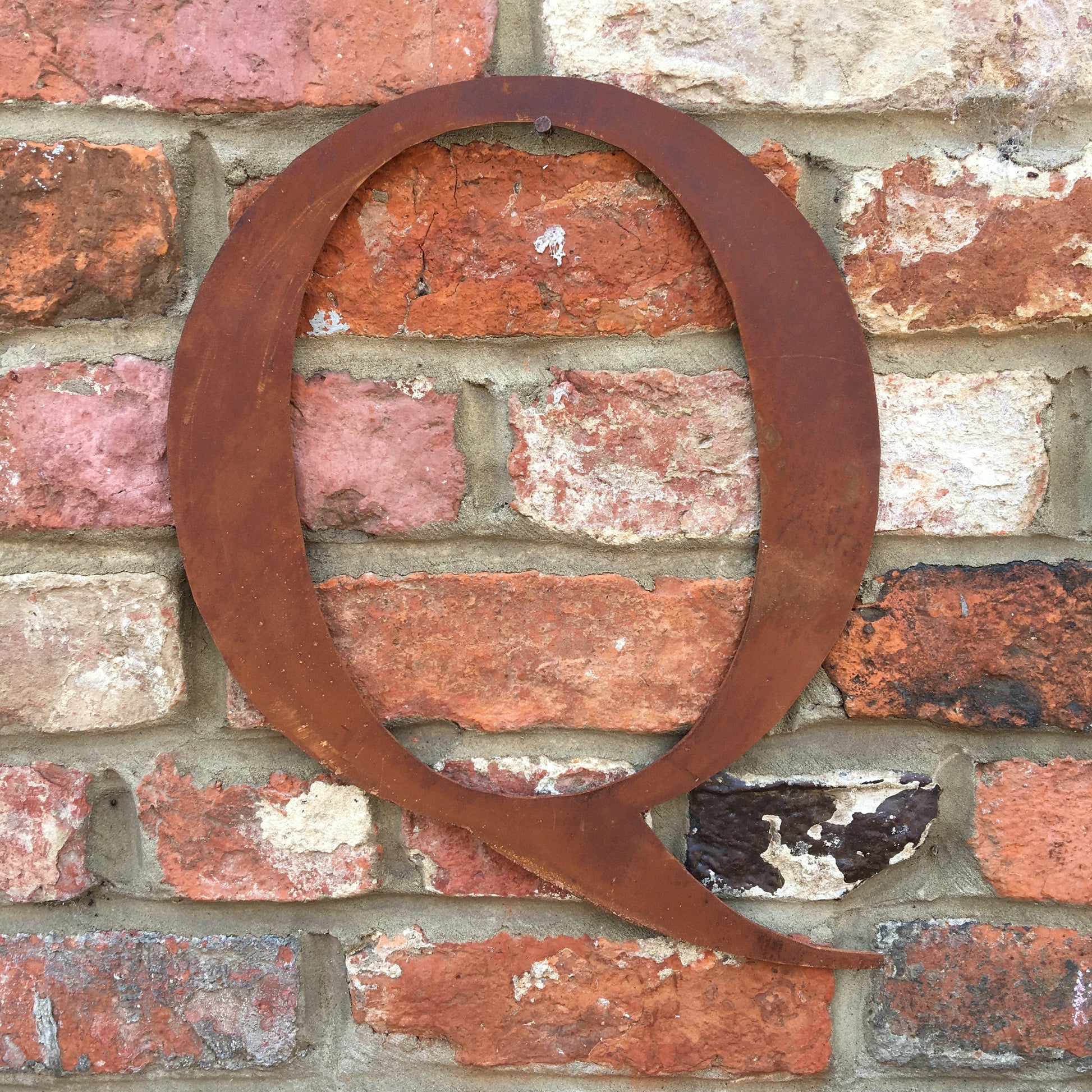 Rustic Metal Letters and Numbers 5 inch and 12 inch for Home and Garden Decor