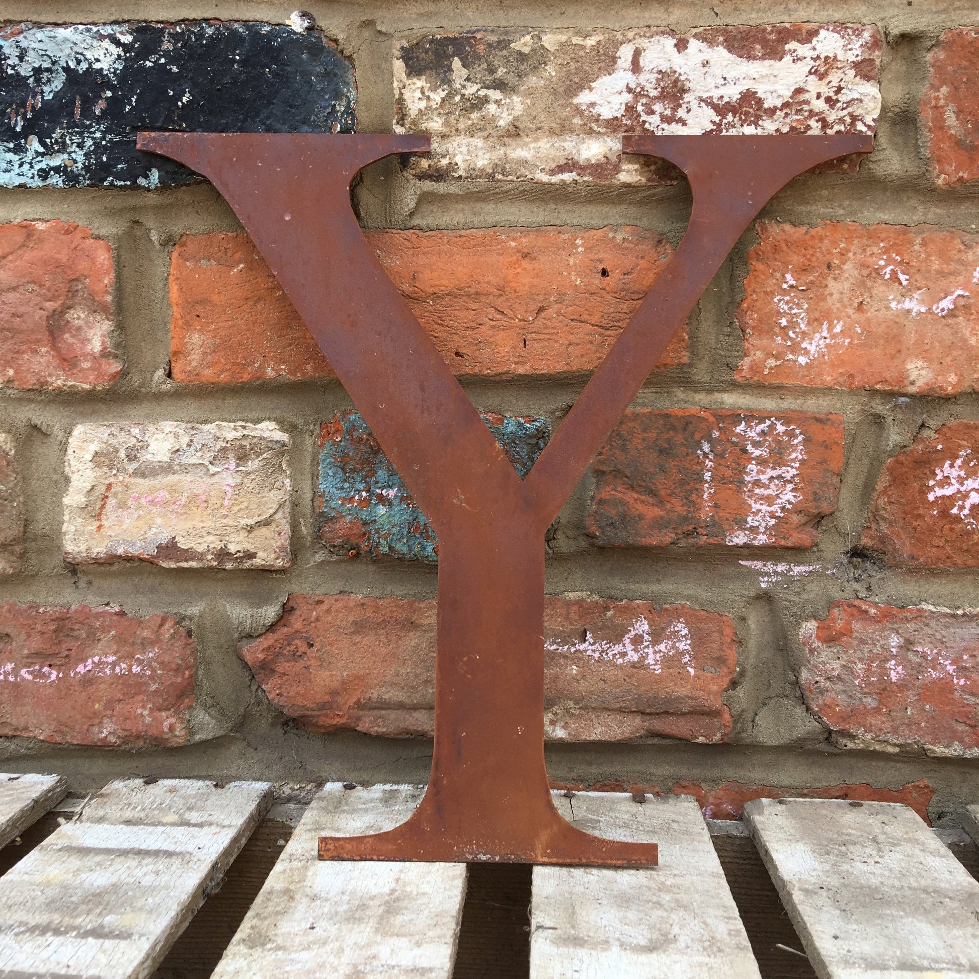 Rustic Metal Letters and Numbers 5 inch and 12 inch for Home and Garden Decor