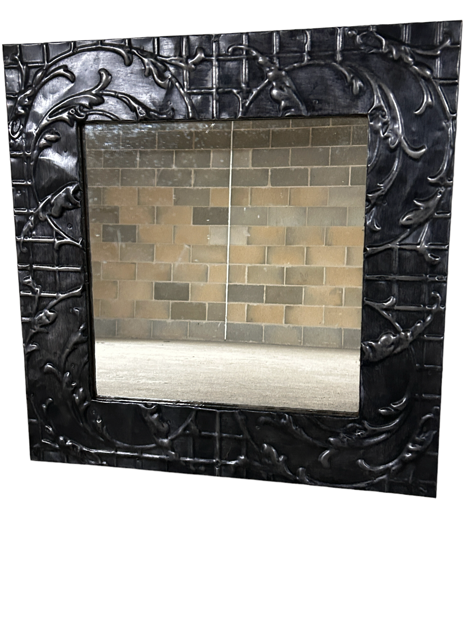 Pressed Tin Ceiling Tile Mirror 58x58cm