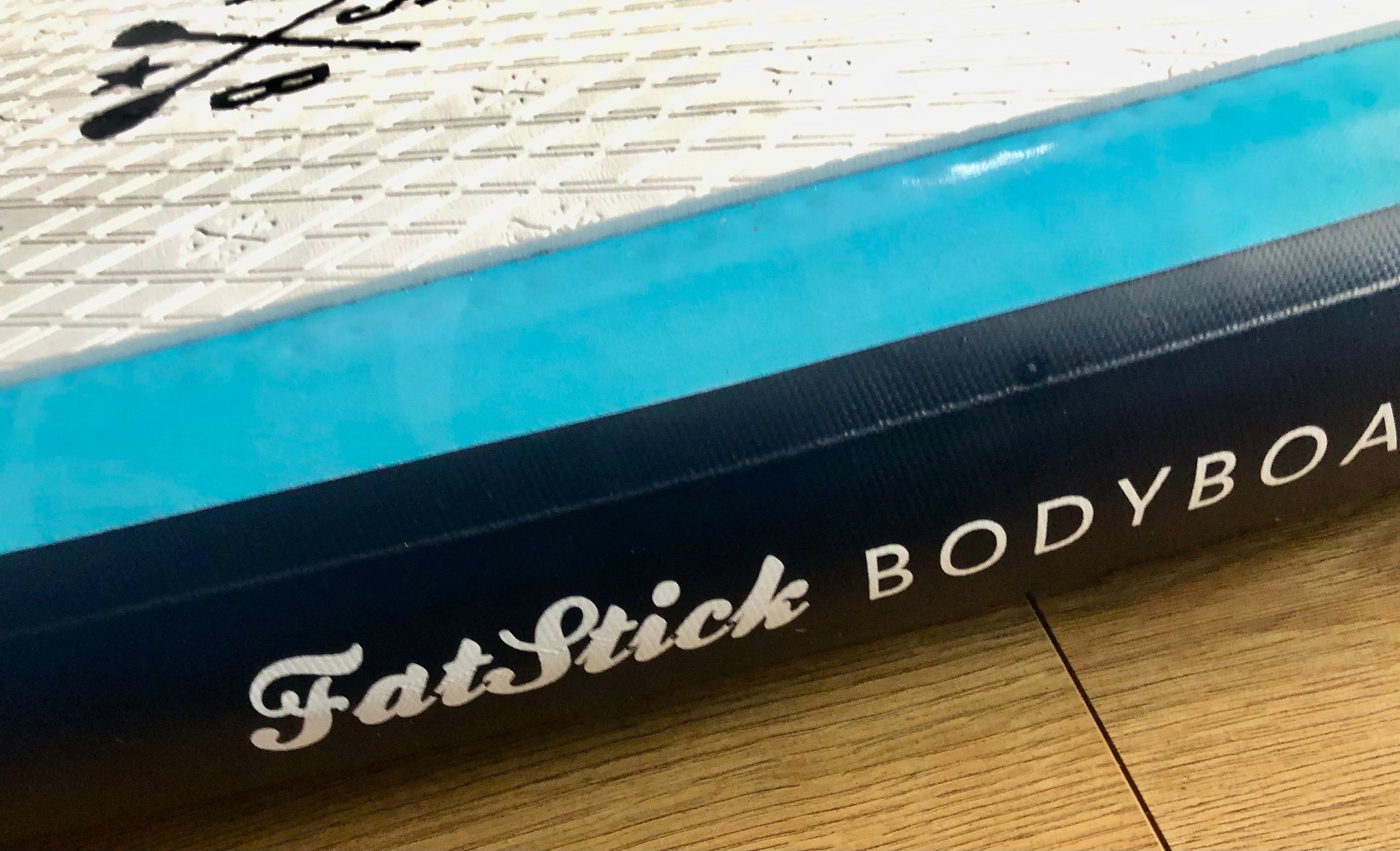 Inflatable 43 inch Body Board Complete Package with Pump and Leash