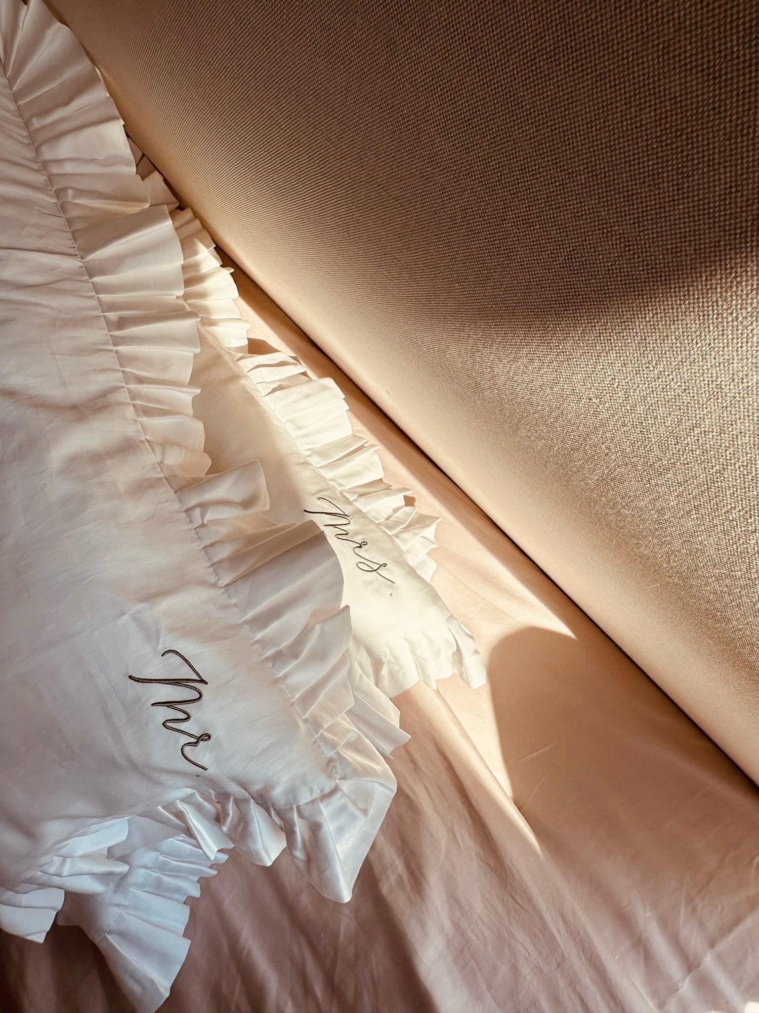 Mr. & Mrs. Pillowcase Pair