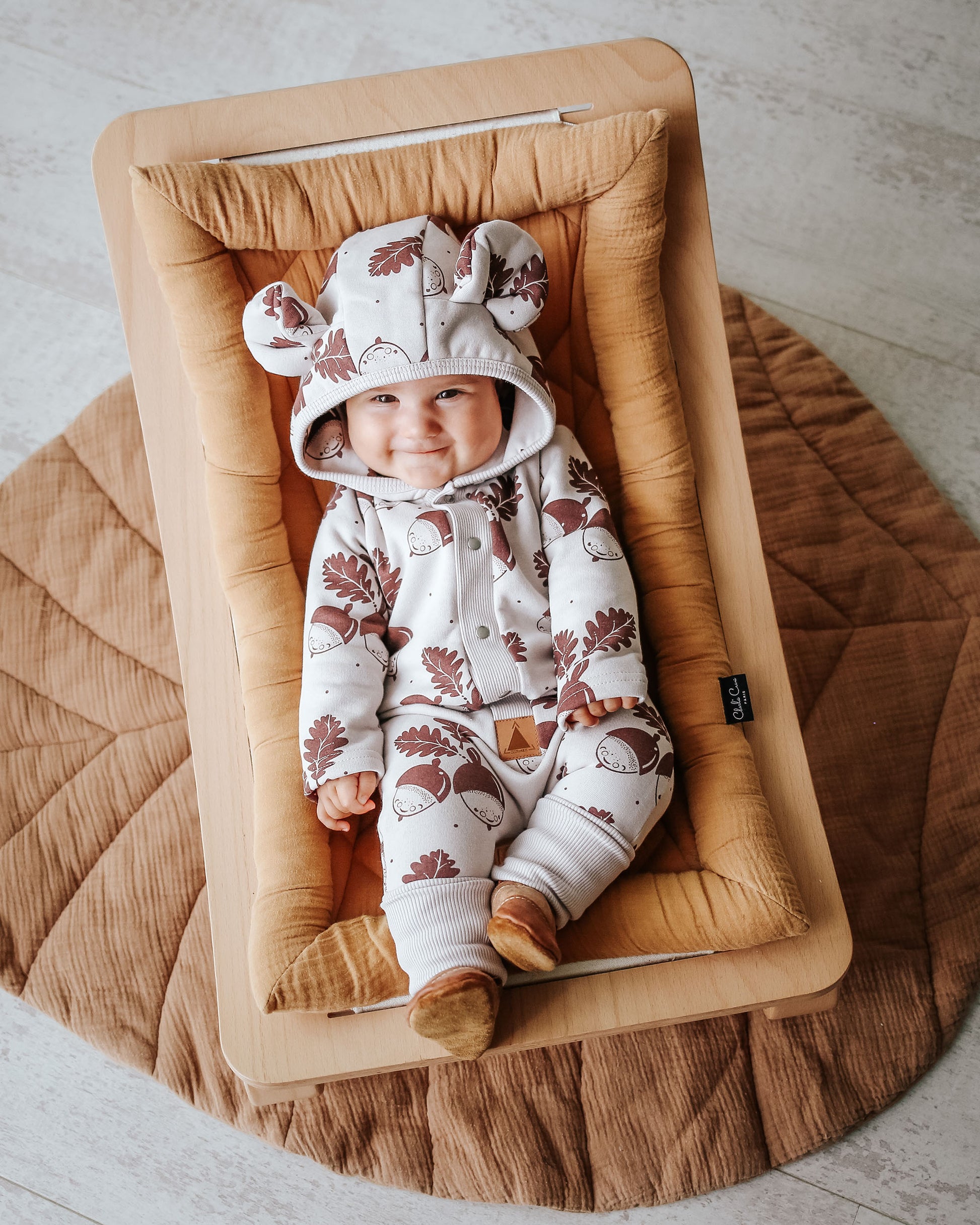 Cozy Bear Jumpsuit for Kids – Cute & Comfortable Cotton Outfit by Zezuzulla at www.brixbailey.com