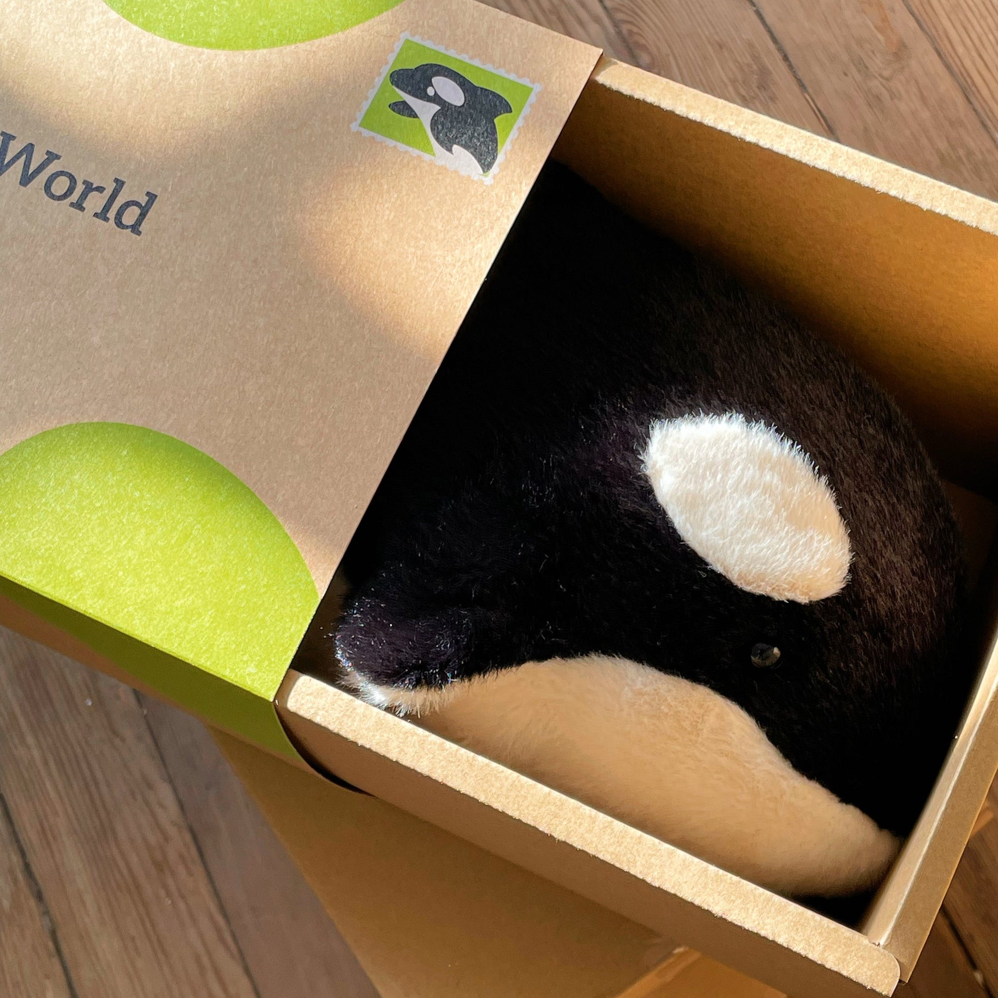 Orca Whale Plush Toy