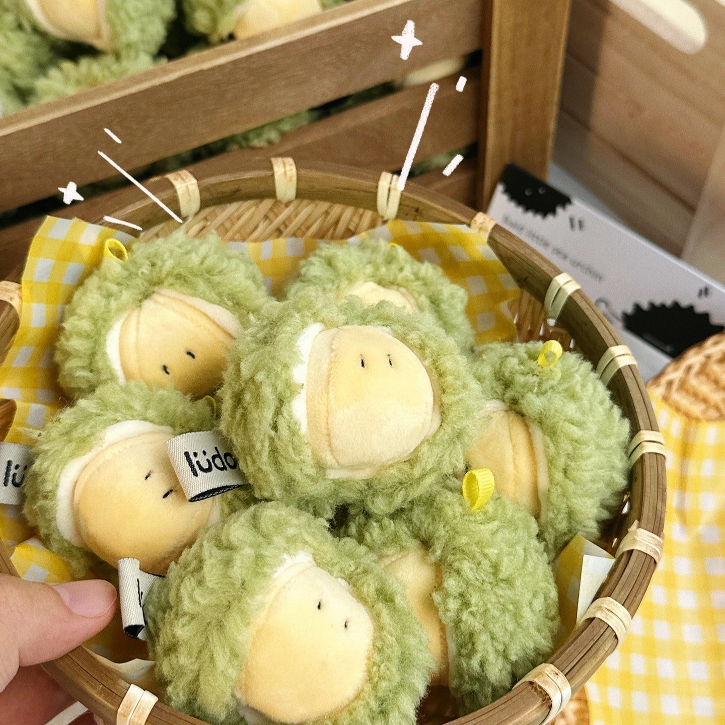 Durian Bag Charm
