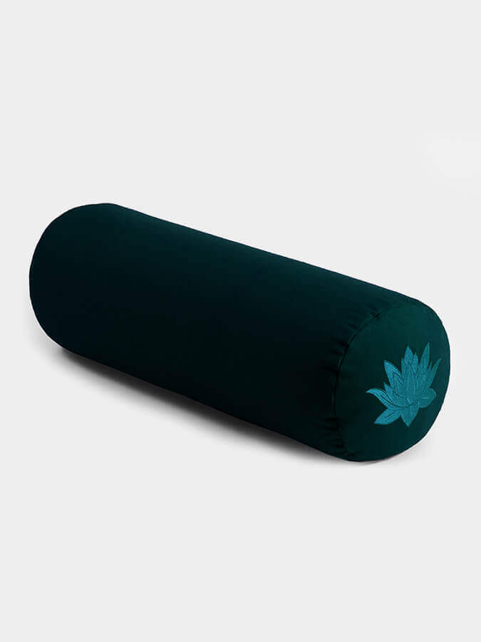 Organic Cotton Buckwheat Lotus Meditation Bolster Cushion