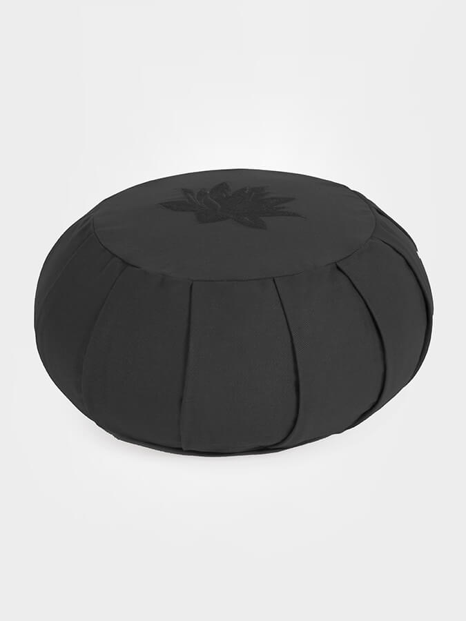 Organic Cotton Round Lotus Zafu Buckwheat Meditation Cushion