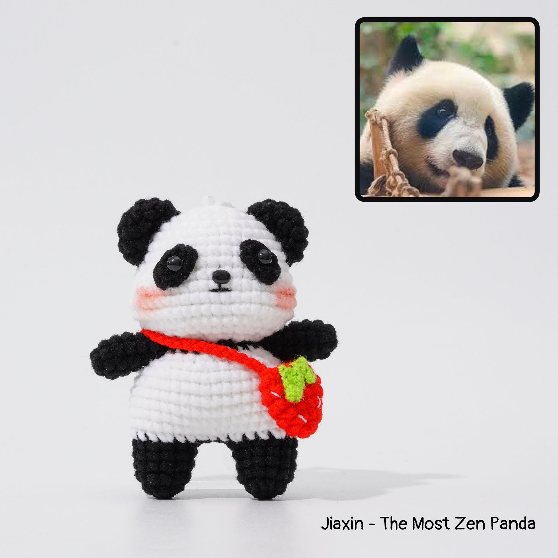 Giant Panda Amigurumi Crochet Toy Limited Restock