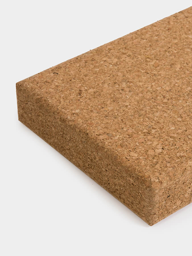 Cork Yoga Block Twin Pack
