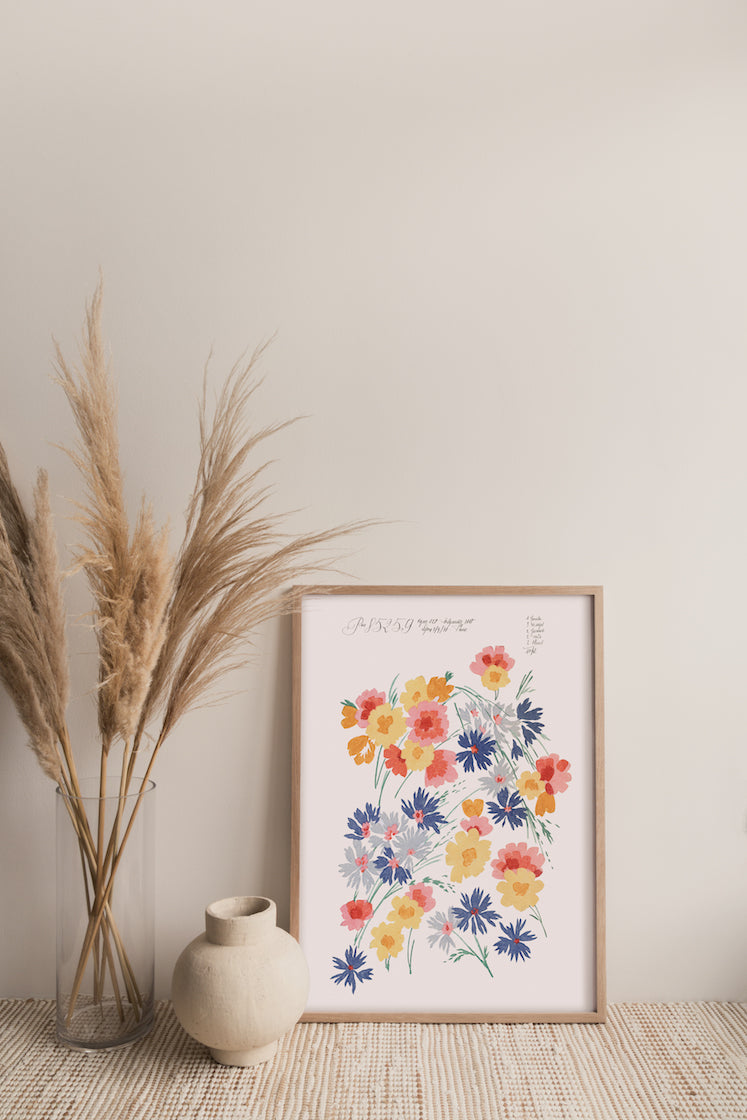 Joy Vintage Archive Poster Print