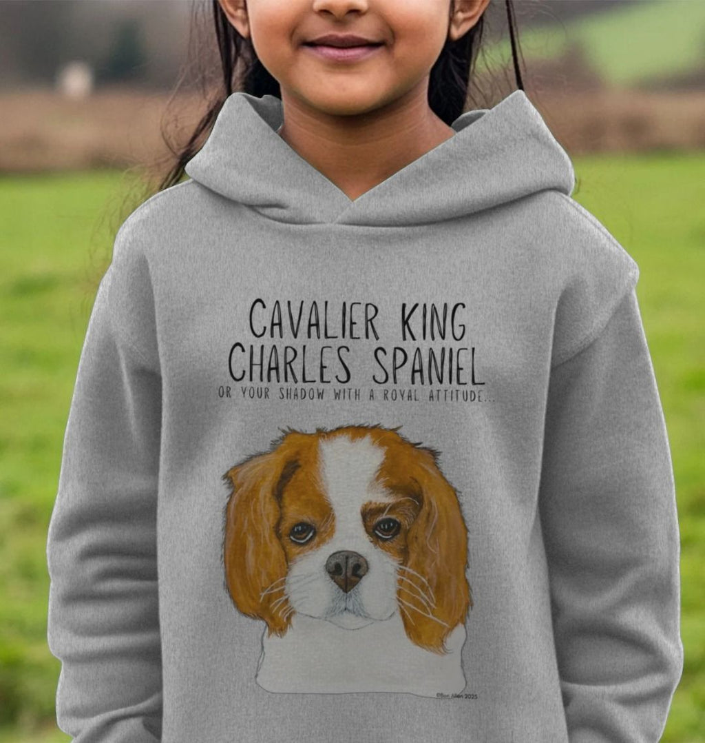 Cavalier King Charles Spaniel Organic Cotton Kids Hoodie