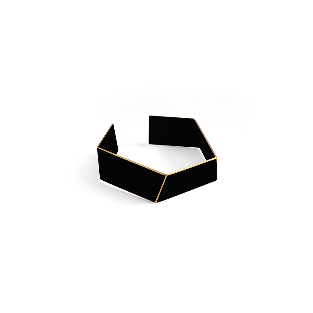 Folded Bracelet by Lisa Kroeber – Handcrafted in Estonia by Lisa Kroeber Jewellery at www.brixbailey.com