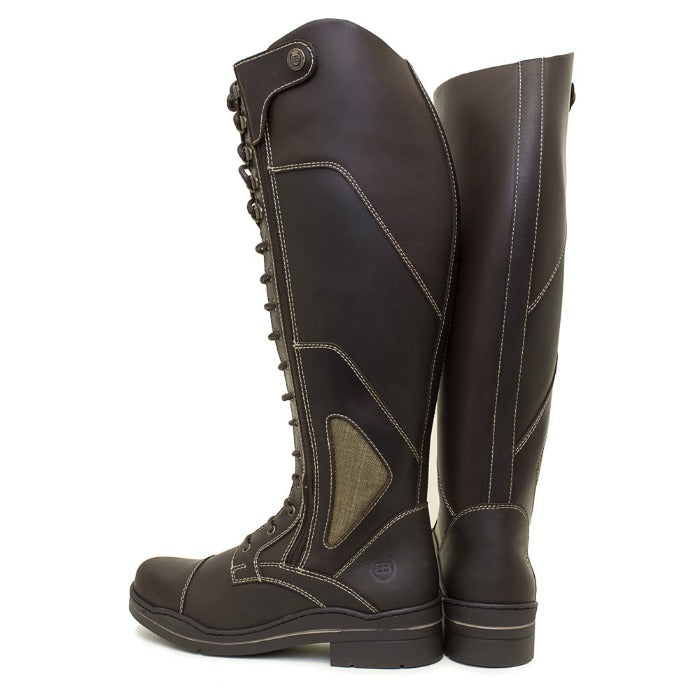 Chocolate Long Riding Boots