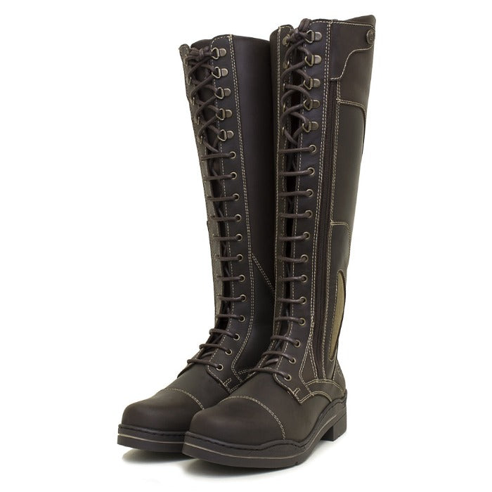 Chocolate Long Riding Boots