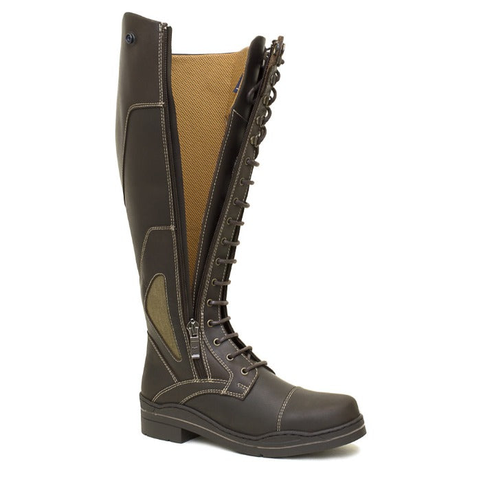 Chocolate Long Riding Boots