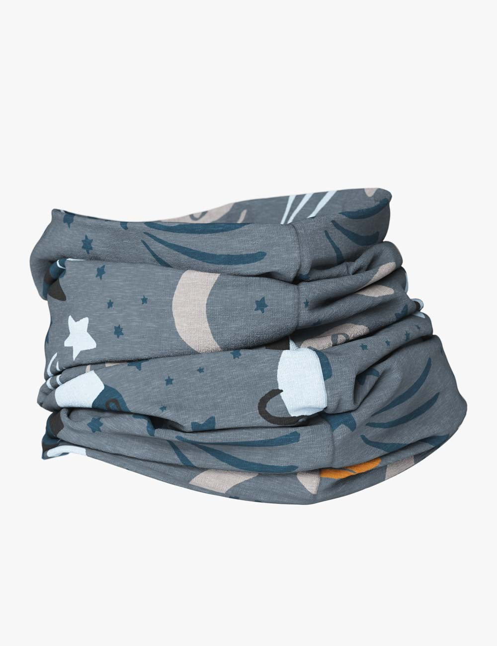 Double Cotton Tube-Scarf TOBIAS - Easy to Wear for All Seasons & Oeko-Tex Certified - Made in Europe by Breden at www.brixbailey.com