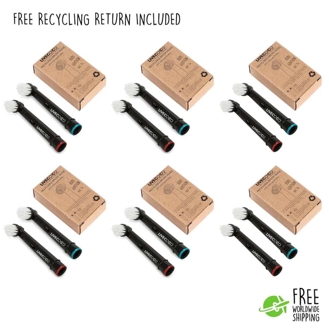 Recyclable Brush Heads-Oral-B* Compatible