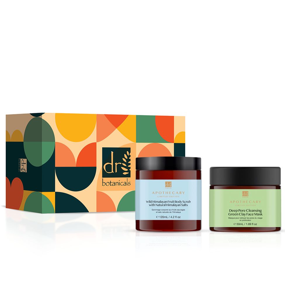Rebalancing Mask and Wild Himalayan Body Scrub Duo