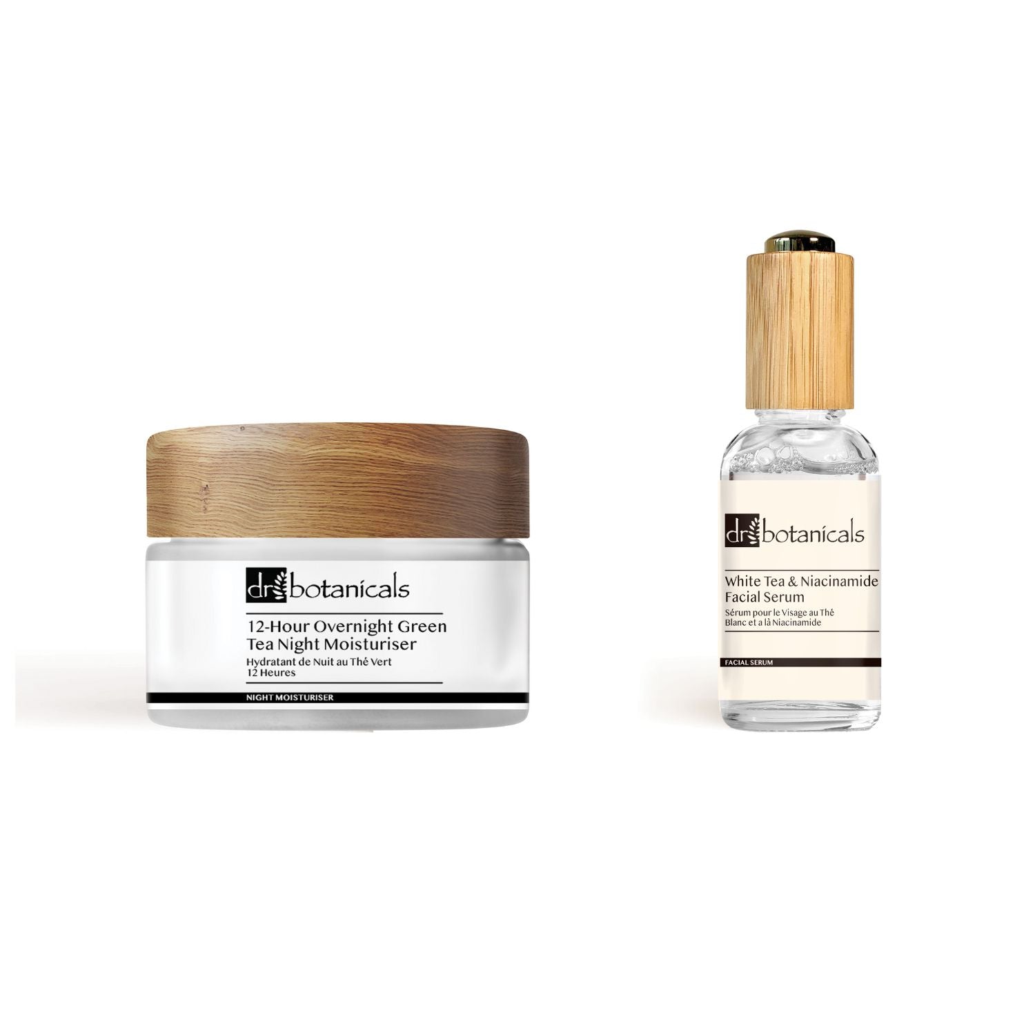Anti Ageing Plant Based Moisturiser and Facial Serum Kit